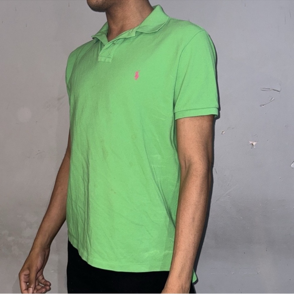 POLO GREEN SHIRT - Picture 4 of 7